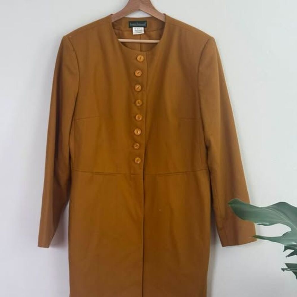 Vintage Harvé Benard 100% Wool Coat